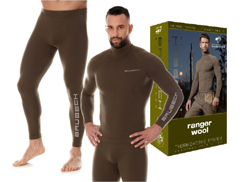Brubeck Ranger Merino Wool męska bielizna termoaktywna