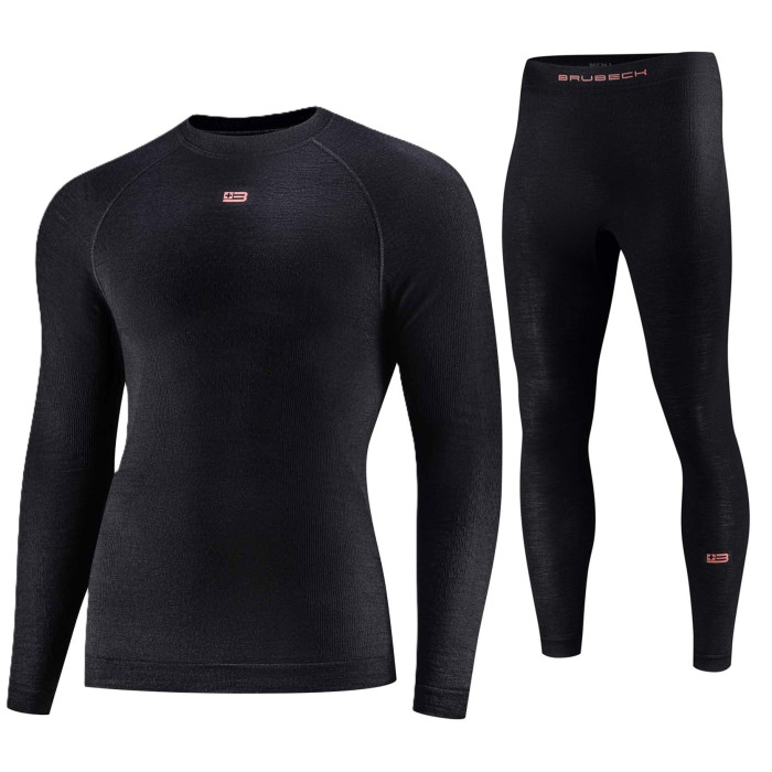 Brubeck Active Merino – męski komplet bielizny z wełną 70%