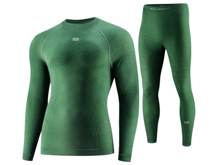 Brubeck Active Merino – męski komplet bielizny z wełną 70%