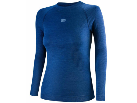 Brubeck Active – damska termoaktywna bluza z wełny Merino