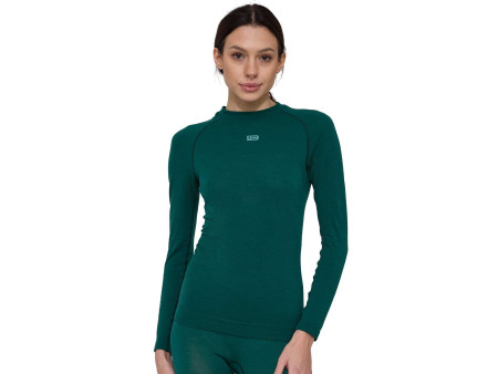 Brubeck Active – damska termoaktywna bluza z wełny Merino