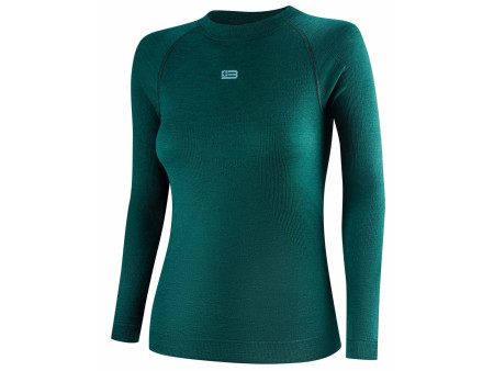 Brubeck Active – damska termoaktywna bluza z wełny Merino