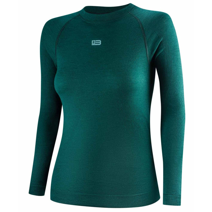 Brubeck Active – damska termoaktywna bluza z wełny Merino
